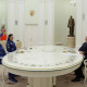 Фото: Александр Лукашенко и Владимир Путин встретились в Кремле с Мариной Василевской и Олегом Новицким