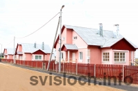 Три дома для работников хозяйства сданы в ОАО "Хоневичи"