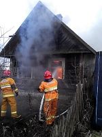 Пожар в Порозово