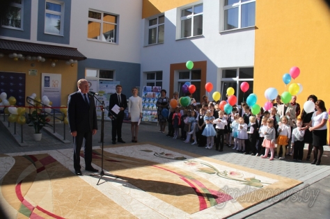 В Гродно открыт первый энергоэффективный детский сад