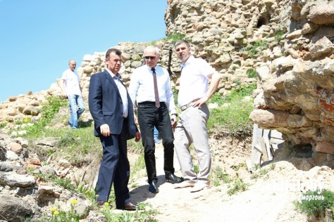 Министр культуры Беларуси Борис Светлов 20 мая посетил Сморгонский район