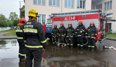 Фото: На базе Новодворского детского сада спасатели провели тактико-специальные учения