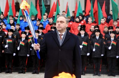 Фото: Областная акция «Память. Мир. Созидание» стартовала в Гродно в День Конституции Республики Беларусь