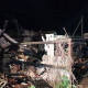Фото: Пожар хозяйственной постройки в аг. Новый Двор